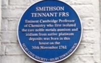 Smithson Tennant : Selby-born agronomist, educator, europhile and elemental chemist